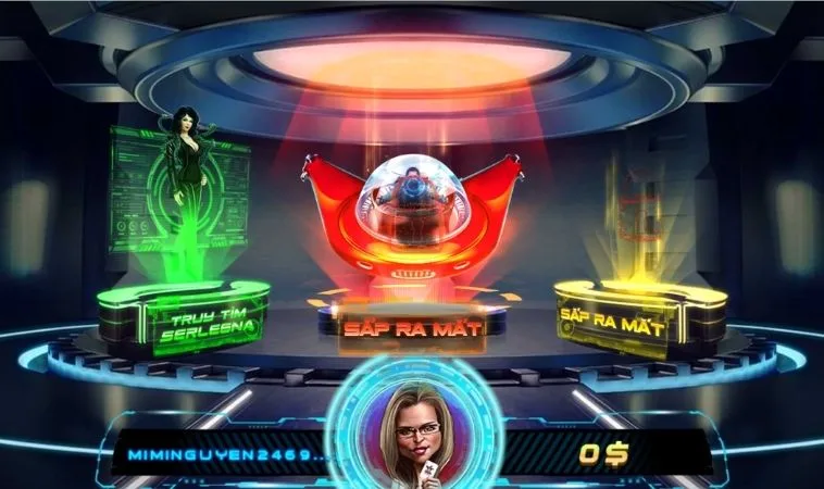 Các khu vực chơi trong game Bắn Cá Men In Black tại Alo88