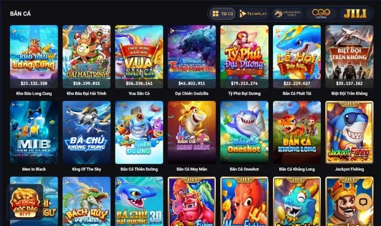 Đa dạng các thể loại game săn cá để trải nghiệm tại ALO88