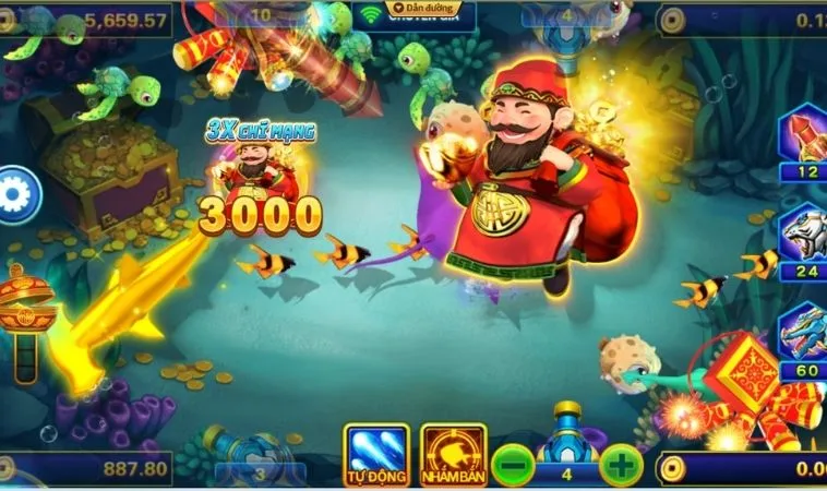 Cách săn thần tài trong game Bắn Cá Thần Tài Tại Alo88