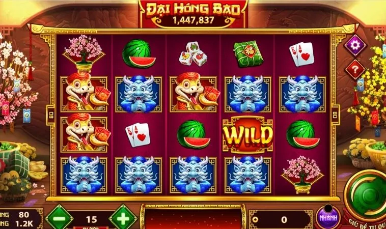 Giao diện chơi nổ hũ tại nhà cái ALO88