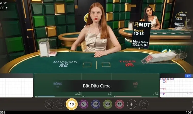 Các cửa cược trong game Dragon Tiger Tại Alo88 